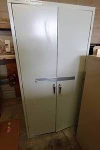 Metal Cabinet -Doors Do Not Stay Shut
