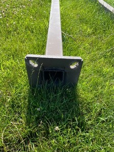 2 3-LED Light Parking Lot Light Poles