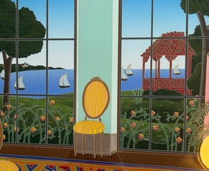 lot 31 image: Chinese Gazebo Signed Limited Edition Print by Thomas McKnight