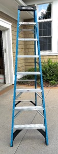 lot 39 image: Werner 8 Foot Ladder