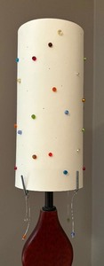 lot 8 image: Whimsical Peggy Lamp by Lewis and Clark