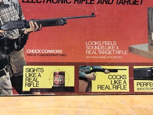 lot 24 image: Larger Vintage Ideal TIN CAN ALLEY Shooting Gallery Game