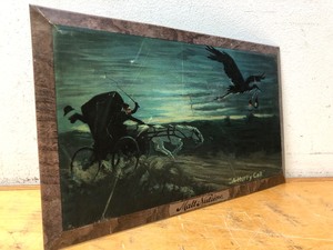 lot 174 image: Antique Early Prohibition era Anheuser Busch Malt-Nutrine Beer Sign - A Hurry Call