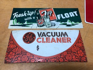 lot 209 image: Lot of 6 Assorted Metal Signs