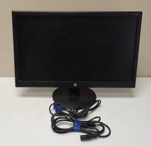lot 17 image: HP-  Business 23.6 LED LCD Monitor Model V241