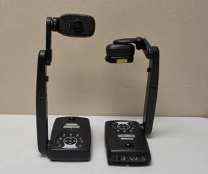 lot 20 image: AVerMedia- (2)  AVerVision 300AF Portable Digital Document Camera Overhead Projectors