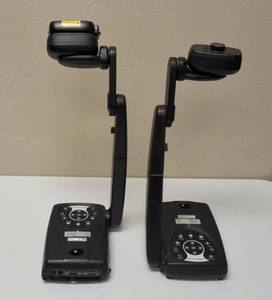 lot 21 image: AVerMedia- (2)  AVerVision 300AF Portable Digital Document Camera Overhead Projectors