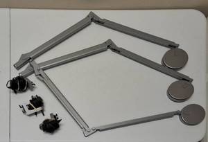 lot 34 image: Details- (3) Work Desk Light -LED lights