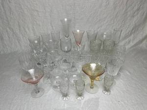lot 95 image: Collection of Stemware - 34 pieces - Assorted Sizes