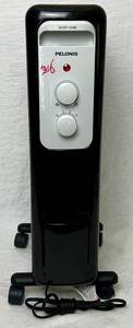 lot 91 image: Pelonis Oil-Filled Radiant Heater -NEW in Box - Model HO-0279