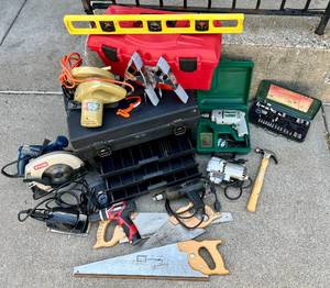 lot 107 image: Tools and Tool Box Lot
