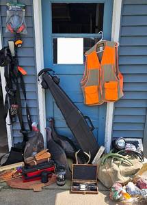 lot 81 image: Hunting and Outdoors Lot - Mystery lot of hunting and outdoor accessories
