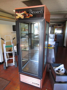 lot 6 image: True Mfg. Upright Cooler 27x79x29