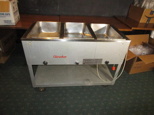 lot 28 image: Aerohot Warming Table 23x44x33