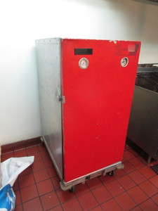 lot 32 image: Cres-Cor Alum Warming Cabinet 21x33x54