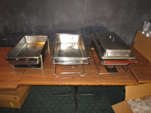 lot 34 image: (3) Catering Pans