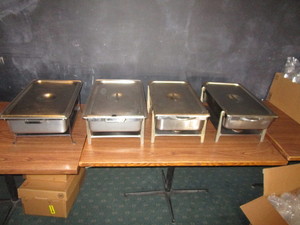 lot 35 image: (4) Catering Pans