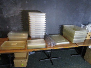 lot 49 image: Plastic Food Bins