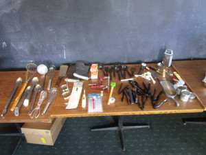 lot 91 image: Misc. Kitchen Utensils