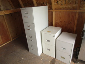 lot 59 image: (3) File Cabinets