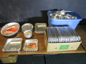 lot 134 image: Misc. Tin Pans