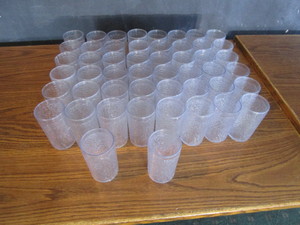 lot 144 image: (50) Water Glasses