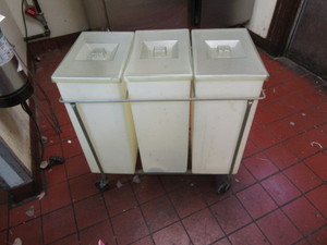 lot 84 image: Baking Ingredient Cart 15x29x29