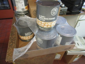 lot 115 image: (6) Cans Whole White Potatoes