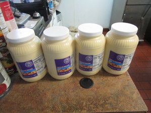 lot 118 image: (4) Gallons Coleslaw Dressing
