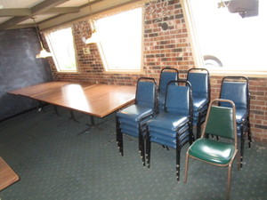 lot 153 image: (5) Tables 30x4x29 (20) Chairs