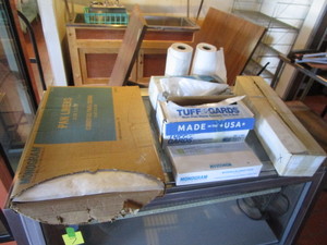 lot 159 image: Pan Liners, Deli Wrap, Garbage Bags
