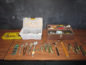 lot 167 image: Misc. Tools & Tool Boxes