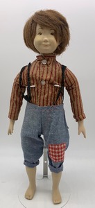 lot 85 image: SUZANNE GIBSON - Kalico Kids Doll-Toby the Newsboy