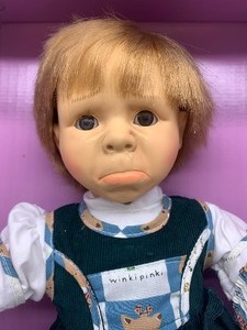 lot 100 image: Vintage EXPRESSIONS DOLL by Berenguer NIB