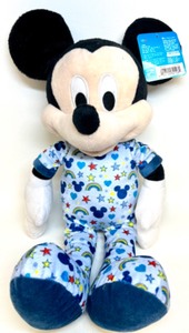 lot 123 image: DISNEY MICKEY & MINNIE MOUSE Plush Toys - QTY 4