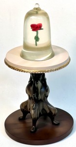 lot 156 image: WDCC Disney Classics BEAUTY AND THE BEAST THE ENCHANTED ROSE Collectable Figurine with COA & Box.