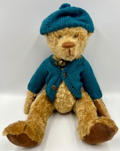 lot 261 image: Vintage Artisan Made by DEB BISTODEAU, Teddy Bear Stuffed Toy