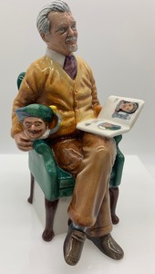 lot 247 image: Vintage ROYAL DOULTON Porcelain Figurine - Pride and Joy
