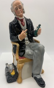 lot 248 image: Vintage ROYAL DOULTON Porcelain Figurine - The Doctor