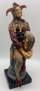 lot 249 image: Vintage ROYAL DOULTON Porcelain Figurine - The Jester