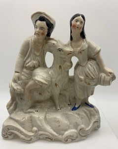 lot 250 image: STAFFORDSHIRE Vintage Figurine
