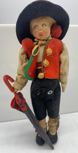 lot 233 image: LENCI Amazing Miniature Doll Collection with Umbrella