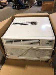 lot 49 image: LG 10,000 BTU 115V Window Air Conditioner Cools 450 sq. ft. with Wi-Fi, Remote and in White   Customer Returns See Pictures