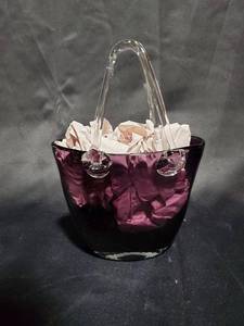 lot 254 image: Lot of Assorted Glass Vases and Self-Watering Planter - 3 Pieces