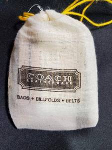 lot 302 image: Coach Crossbody Bag with Original Care Instructions