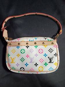 lot 310 image: Two Louis Vuitton Multicolore Monogram Handbags