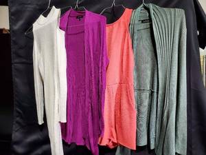 lot 346 image: Womens Assorted Sweater and Dress Lot - 9 Pieces