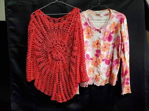 lot 348 image: Assorted Womens Clothing Lot featuring Dresses, Cardigans, and Jackets