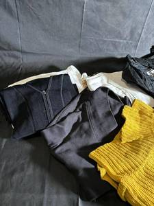 lot 539 image: Assorted Womens Clothing Lot - Sweaters, Hoodies, and More