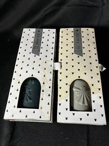 lot 718 image: Set of 2 Holiday Reed Diffusers Winter Pine & Balsam and Faith Fir & Cedar